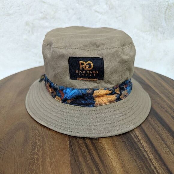 Rich Gang Multicolor Reversible Floral Vibrant Bucket Hat Streetwear - Picture 2 of 5